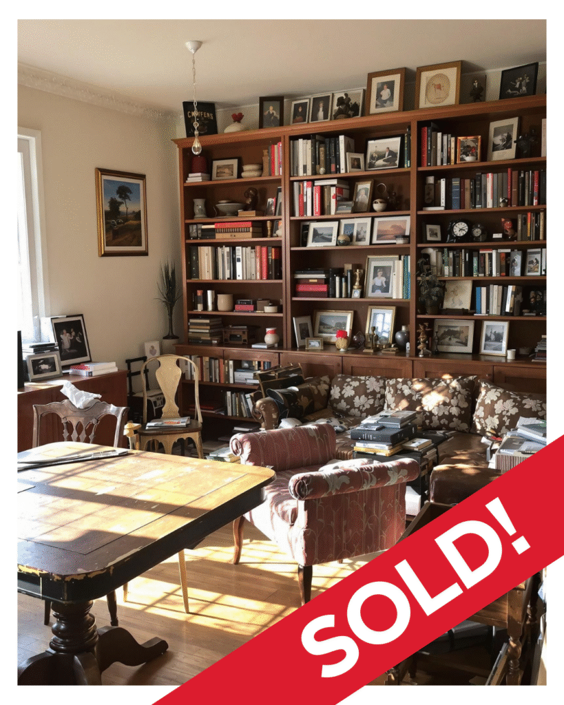 Living Room and books Sold